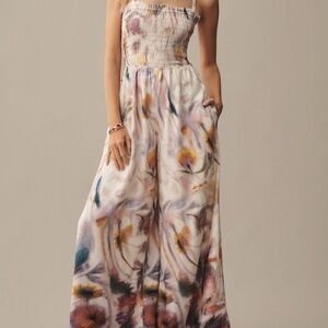 Floral Print Jumpsuit